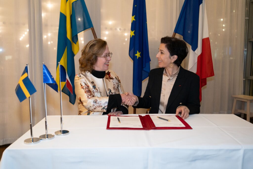 Visite d'Etat du Président de la République Emmanuel Macron en Suède (30 et 31 janvier 2024).