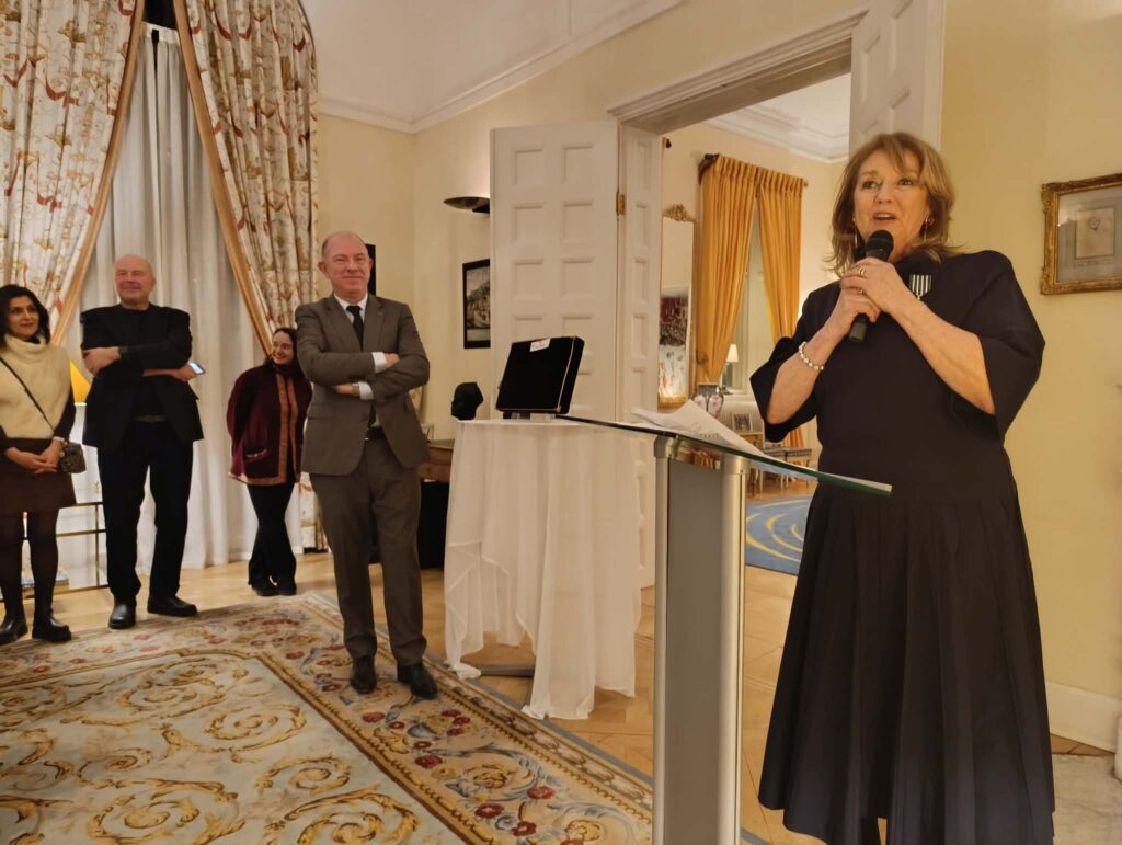 Remise de la distinction de Chevalier de l’Ordre des Arts et des Lettres
